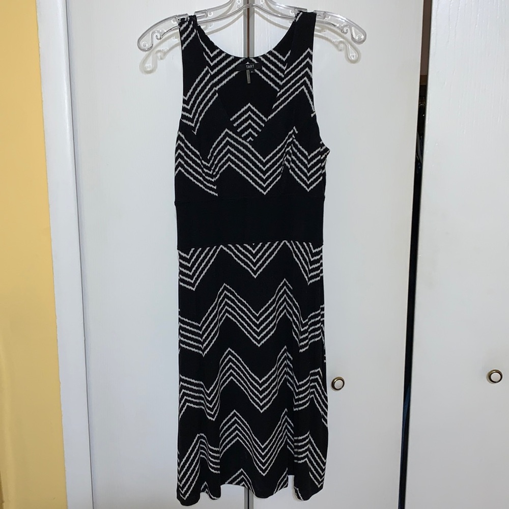 Black & white summer dress